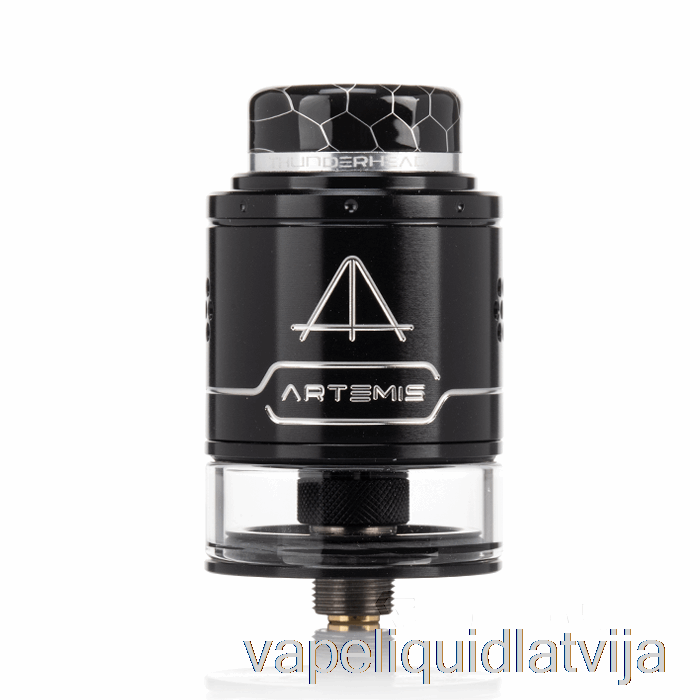 Thunderhead Creations Artemis V1.5 24mm Bf Rdta Sudraba Melns Vape šķidrums